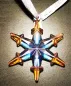 Preview: Cross star pendant for Christmas tree